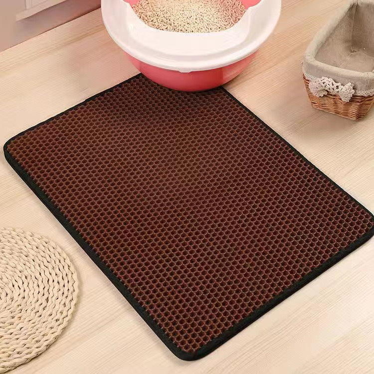 Double Layer Eva Pet Litter Mat