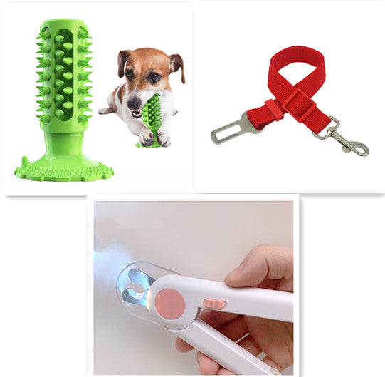 Teeth Cleaning Dog Toothbrush Sucker Molar Stick Bite Toy