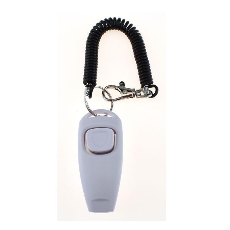 Two-in-one Clicker Pet Training Pet Whistle Dog Yellow Bracelet