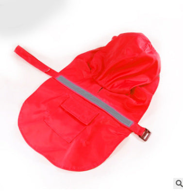 Pet Raincoat Dog Labrador Golden Retriever Large And Medium-sized