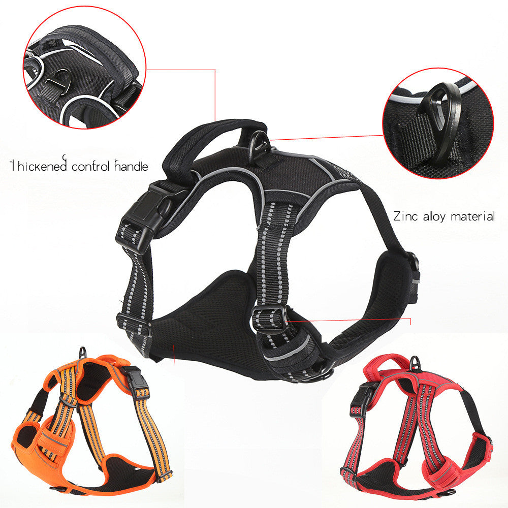 Dog Harness No Pull Breathable Reflective Pet Vest