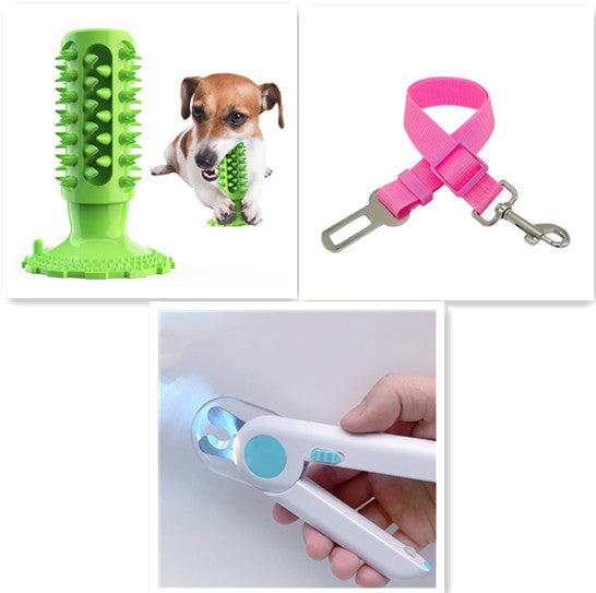 Teeth Cleaning Dog Toothbrush Sucker Molar Stick Bite Toy