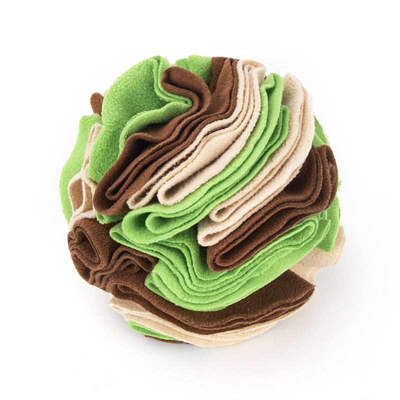 Dog Sniffing Training Blanket Snuffle Ball Mat Detachable Pads