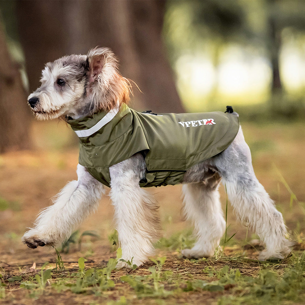 Dog Outdoor Windproof Rain Raincoat Puppy Reflective Pet Poncho