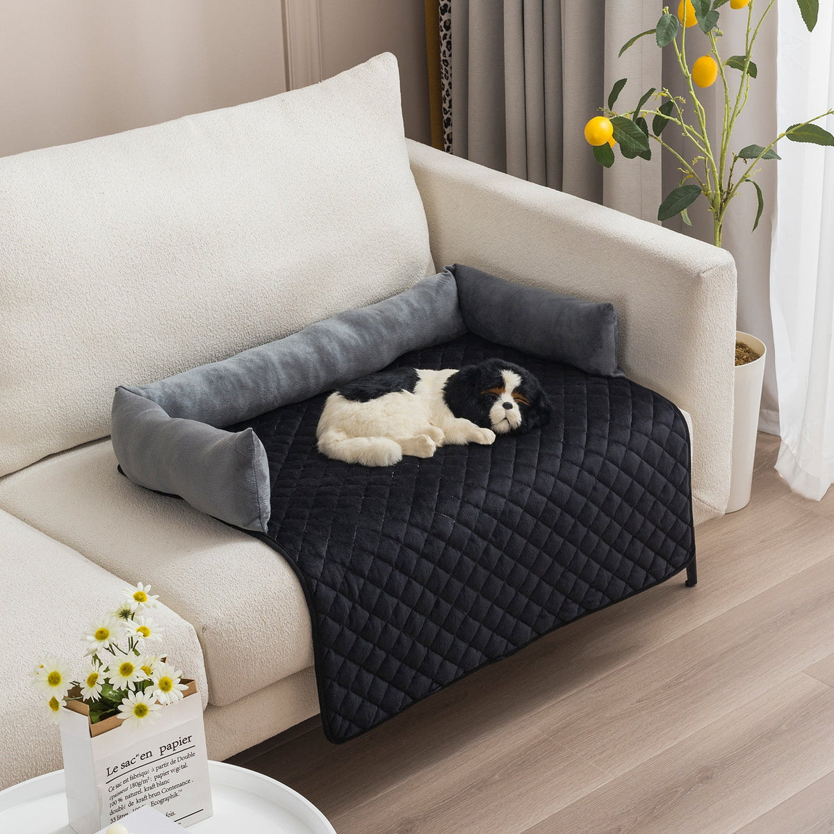 Pet Dog Sofa Bed Beds For Large Dogs Cushion Warm Cat Mat Furniture