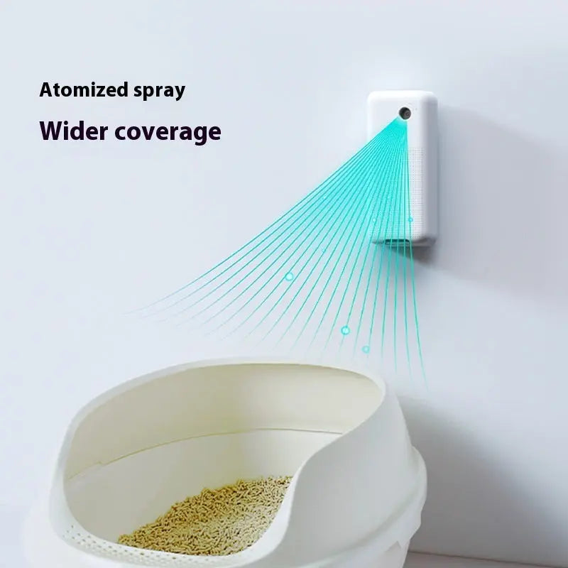 AeroMist™ Smart Odor Control System - Removal Machine Litter Box Freshener