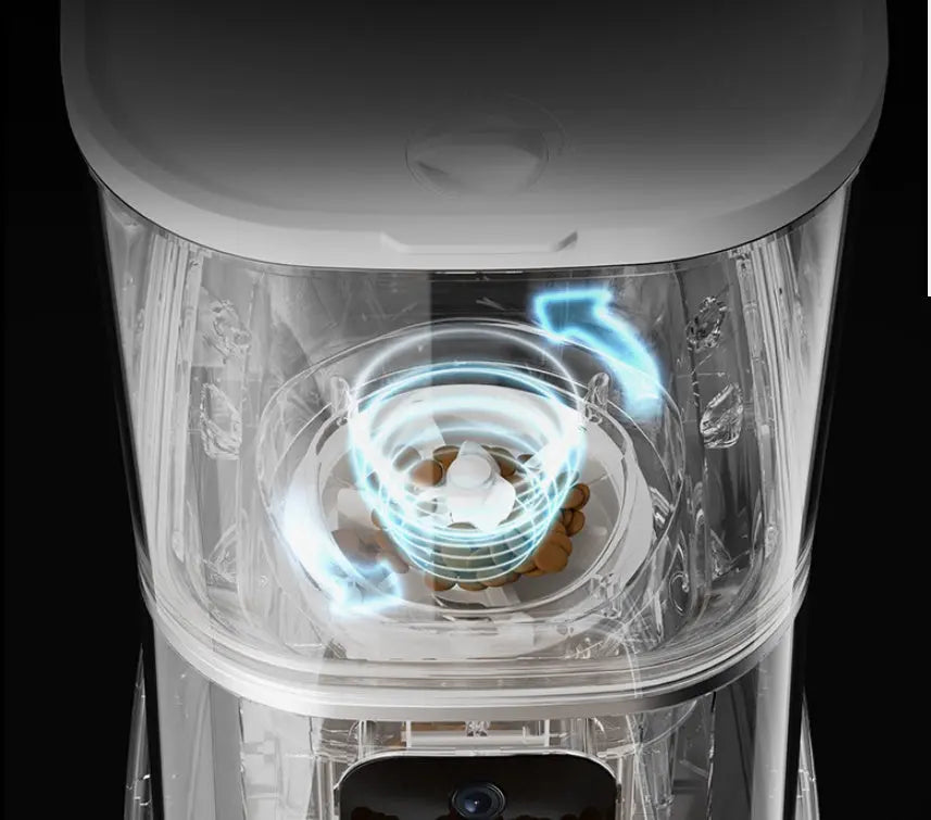 Pawlido™ Smart WiFi Automatic Feeder Voice Recording | App Control | Large Capacity | Smart Timer Feeding