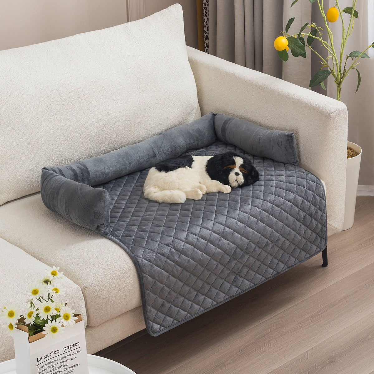 Pet Dog Sofa Bed Beds For Large Dogs Cushion Warm Cat Mat Furniture