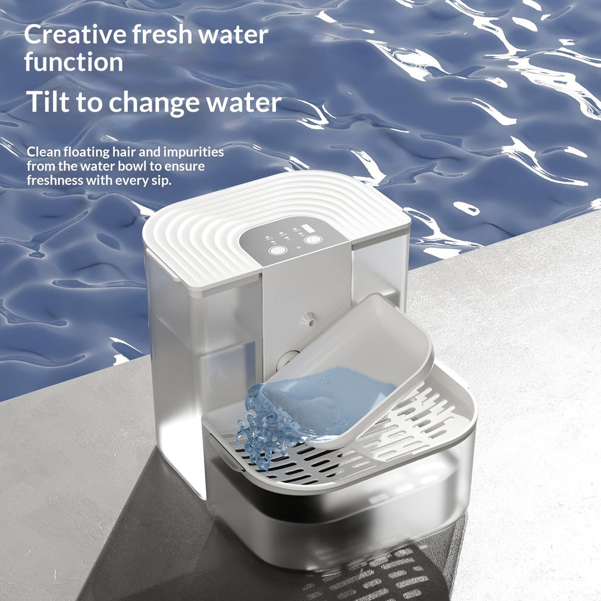 Thermostatically Controlled Plug-free Pet Water Fountain