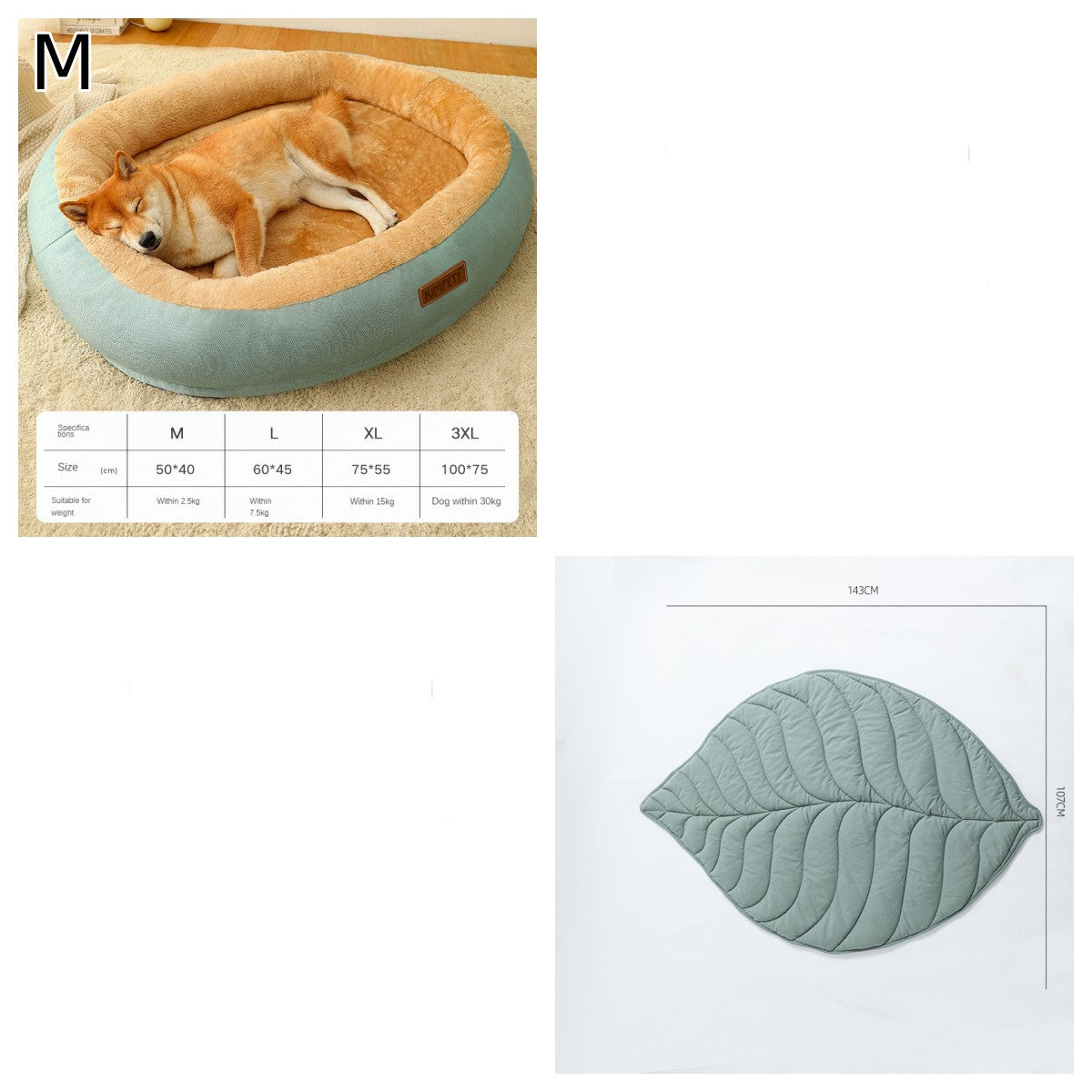 Removable And Washable Dog Bed Warm Cat For Sleeping