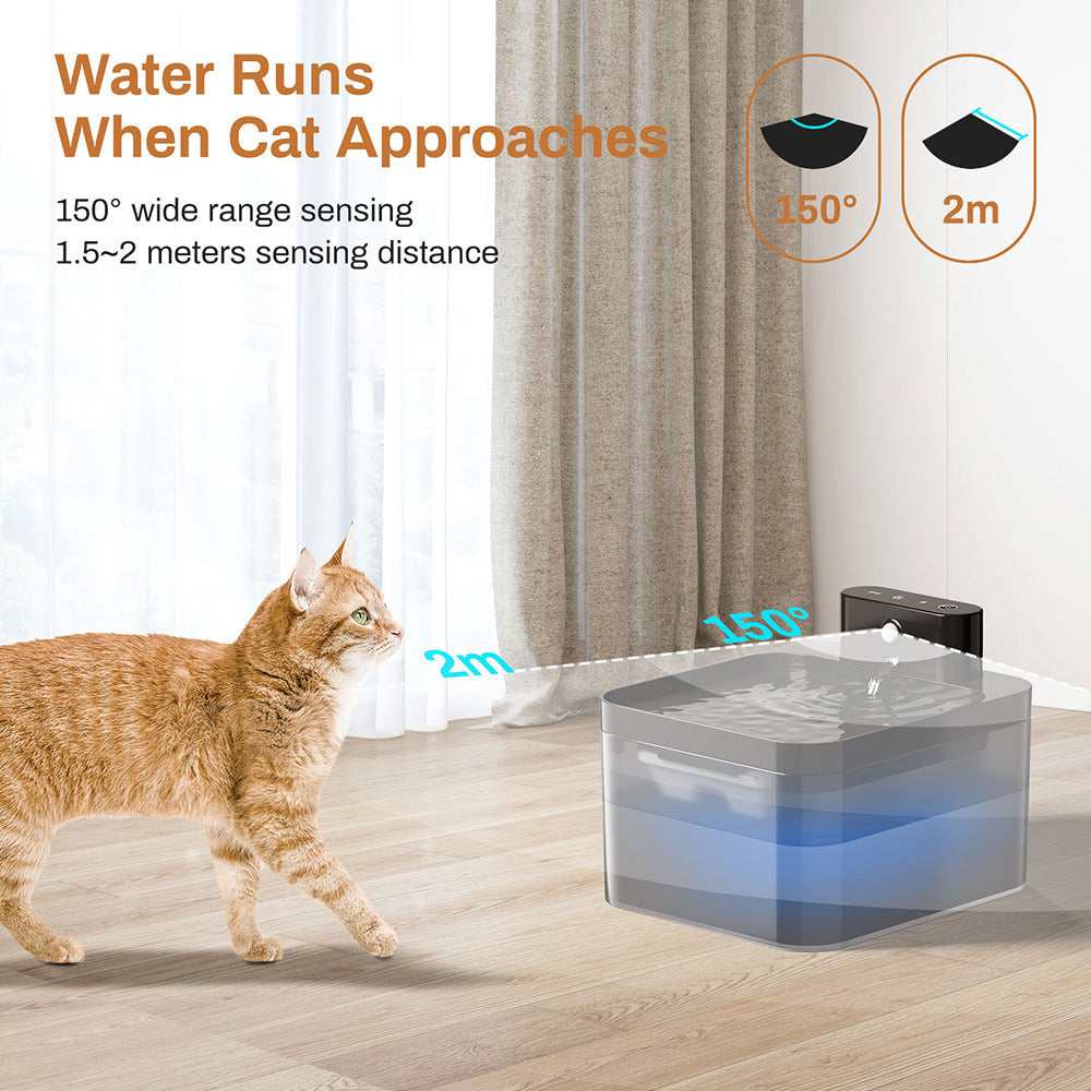 Stainless Steel USB Smart Pet Water Fountain