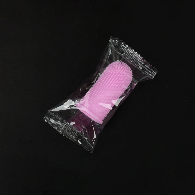 360-degree Pet Toothbrush Rubber Finger Cap