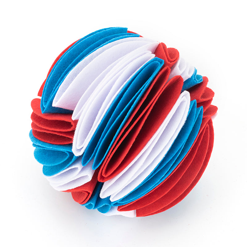 Foldable Dog Snuffle Ball Training Toys Increase Iq Pet Cat Games