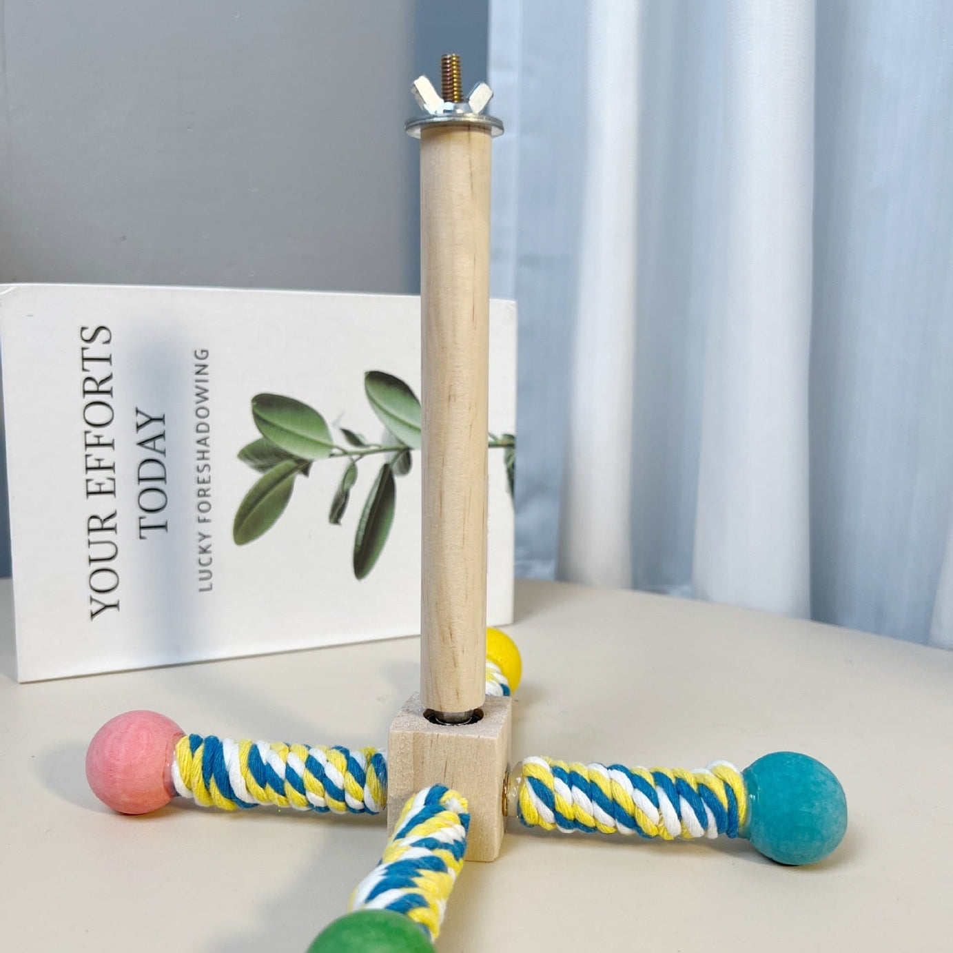 Parrot Spinning Windmill Amusement And Self-entertainment Toy