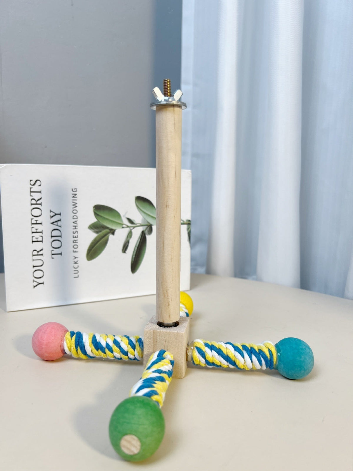 Parrot Spinning Windmill Amusement And Self-entertainment Toy