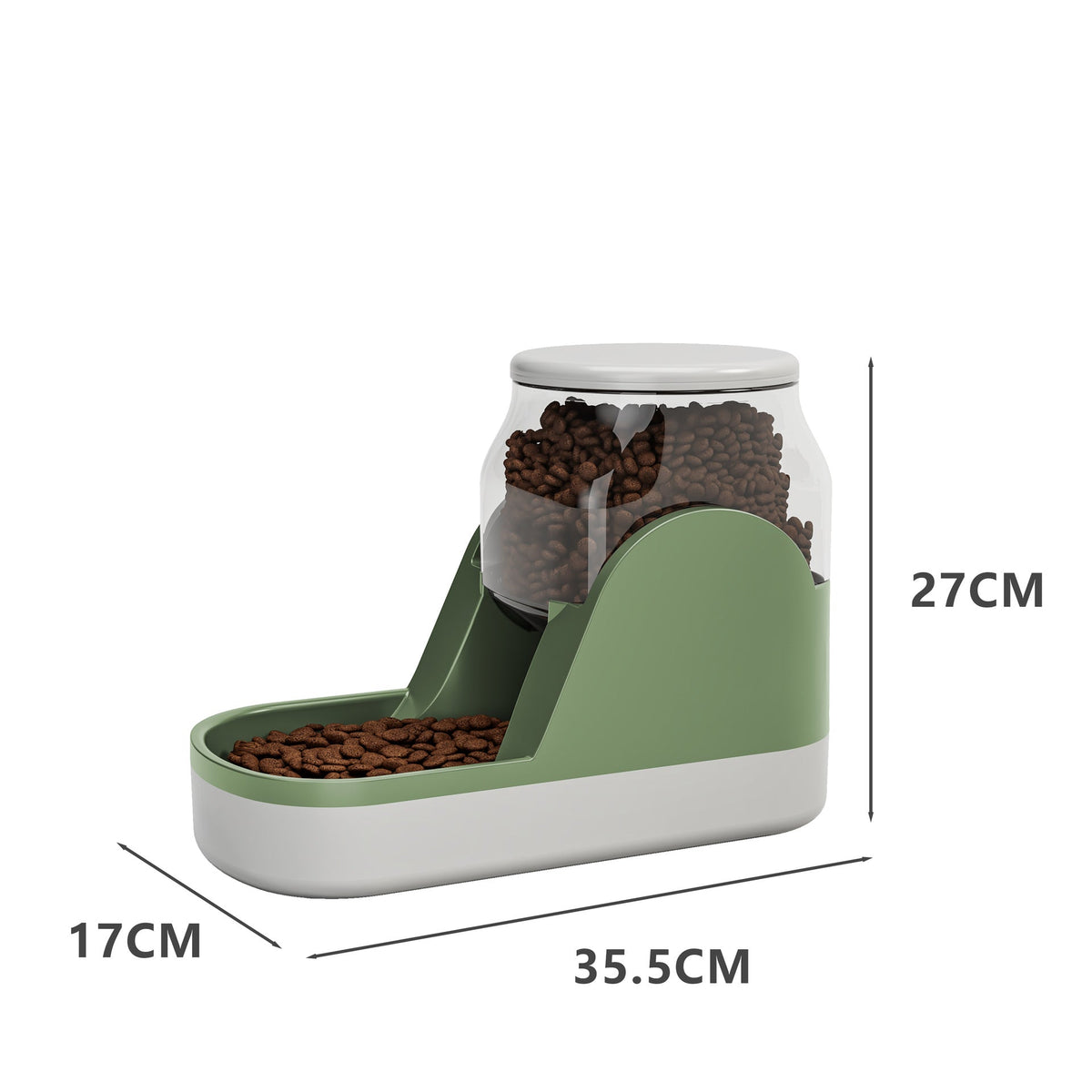 Cat Water Fountain Automatic Pet Feeder Auto Food Dispenser For Dog