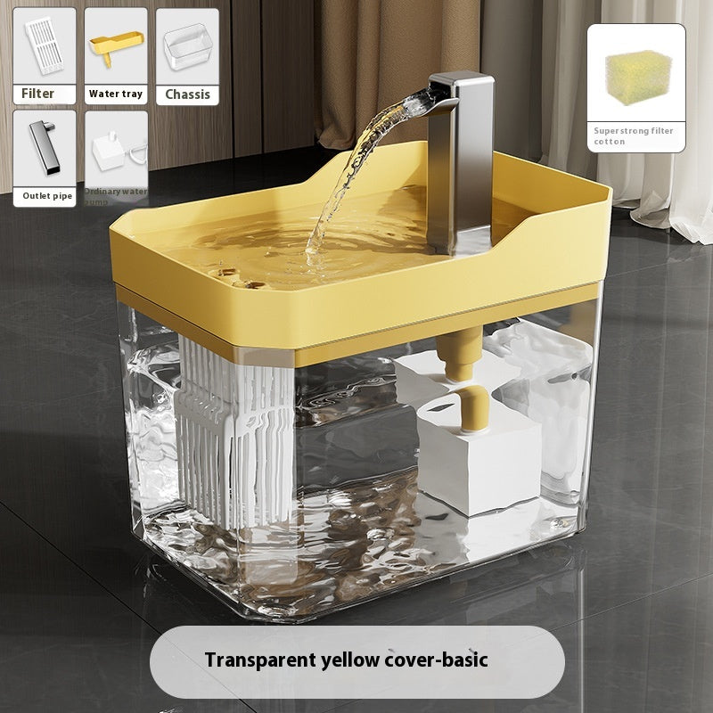 Pet Automatic Water Dispenser Filter Circulating Flowing Live Cat