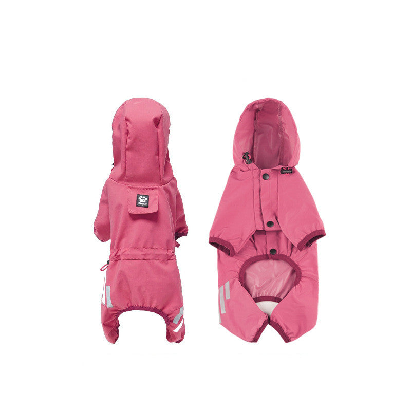 Dog Raincoat Is All Inclusive And Waterproof