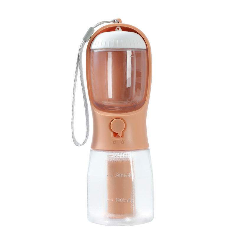 Dog Water Cup Drinking Food Garbage Bag Three-in-one Portable Small