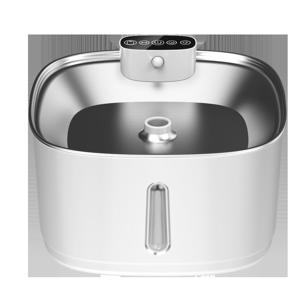 Smart Pet Water Fountain Wireless Stainless Steel Dispenser