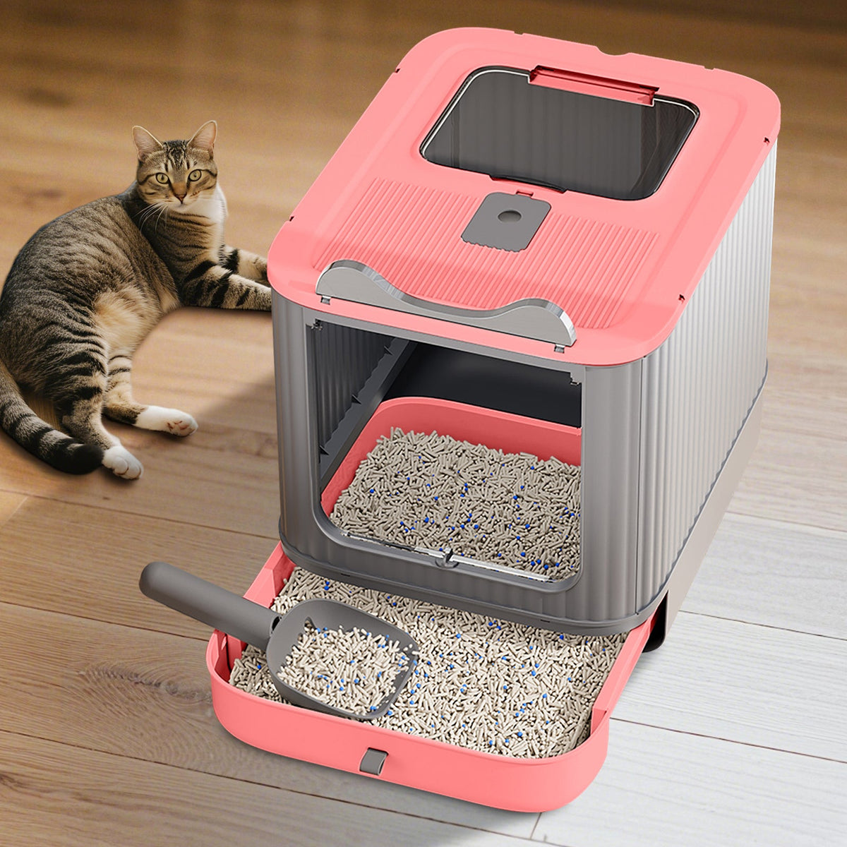 Only Self Pickup---elf Cat Litter Box