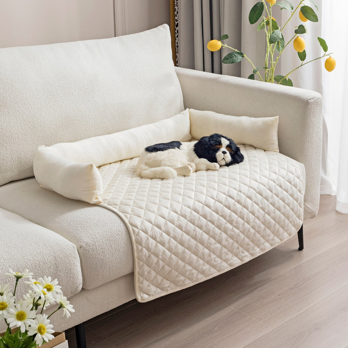 Pet Dog Sofa Bed Beds For Large Dogs Cushion Warm Cat Mat Furniture