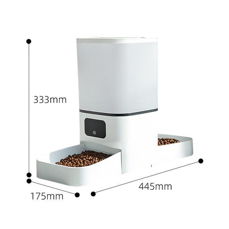 Pet Feeder For Cats 6l Automatic Feed Dispenser With Camera
