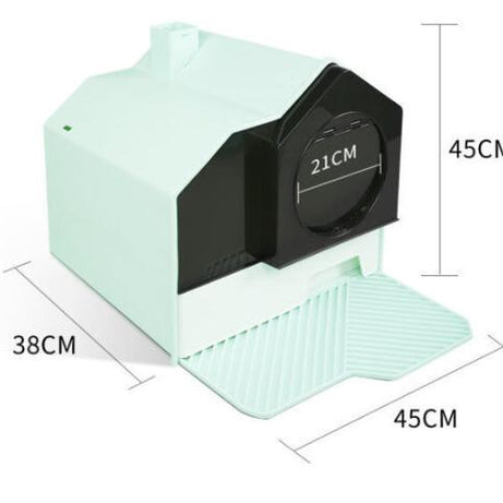 Fully Enclosed Household Anti-splash Drawer Type Odor-proof Cat