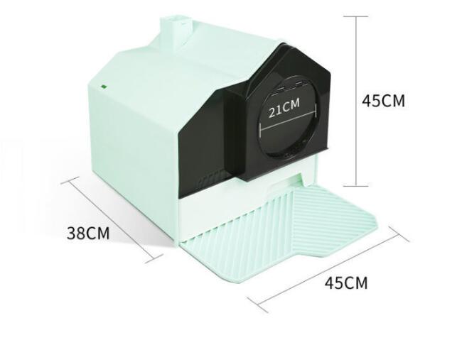 Fully Enclosed Household Anti-splash Drawer Type Odor-proof Cat