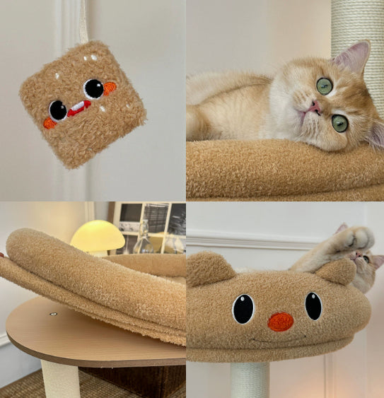 Toocat Butter Little Panda Climbing Frame All-in-one Catnip Toy Cat