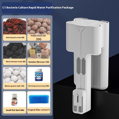 Crazy Water Plants Fish Tank Filter External Vat Three-in-one