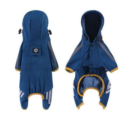 Sily Pet Raincoat Four-legged For Dogs Small Dog Outing Clothes