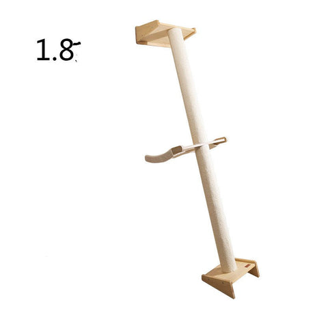 Solid Wood Large Cat Climbing Frame Litter Tree One Shelf