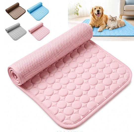 Cooling Pet Sleeping Mat Breathable Sofa Cushion For Dogs And Cats