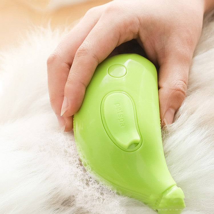 3-in-1 Pet Steam Brush Cat Dog Cleaning Steamy Spray Massage Beauty