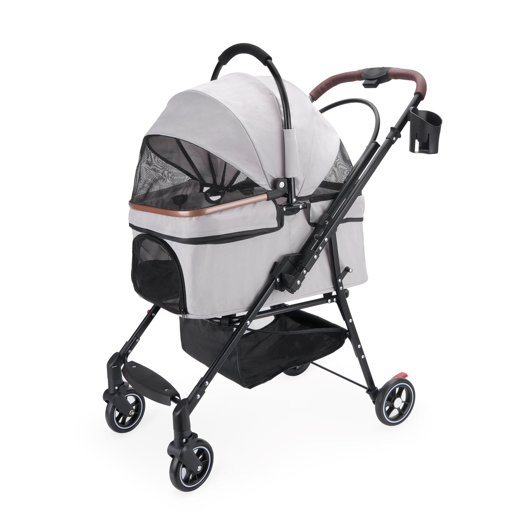 Foldable Pet Stroller For Small Dogs Cats