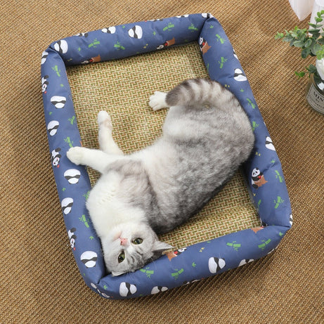 Summer Pet Ice Pad Cooling Mat All-season Dog Bed Cushion