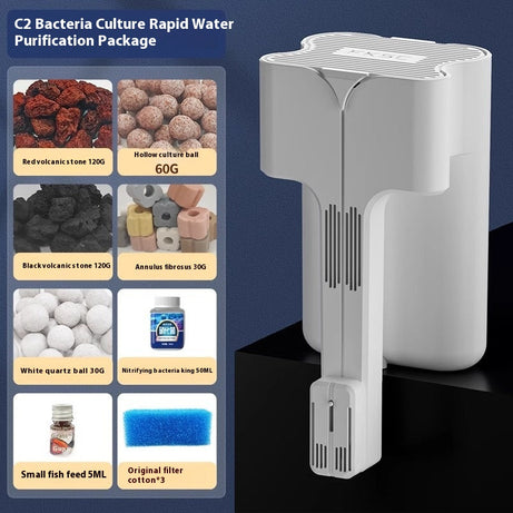 Crazy Water Plants Fish Tank Filter External Vat Three-in-one