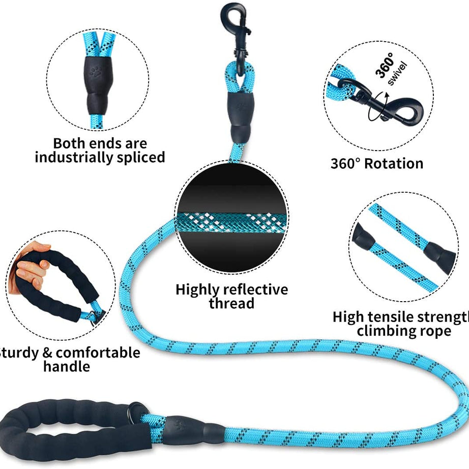 Small Medium Sized Pet Dog Luminous Leash Chain Puppies
