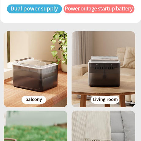 Wireless Charging Battery Driven 304 Stainless Steel Cat Automatic