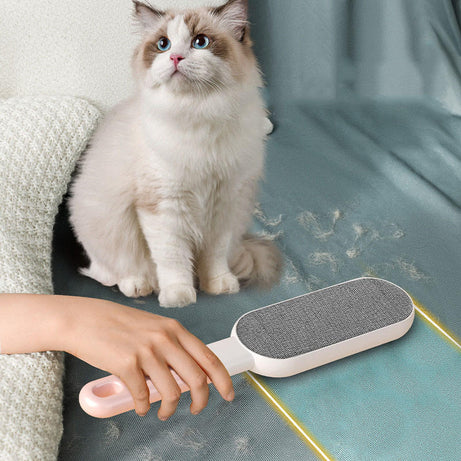 Double-sided Clothing Pet Dust Hair Removal Brush Pet Remover