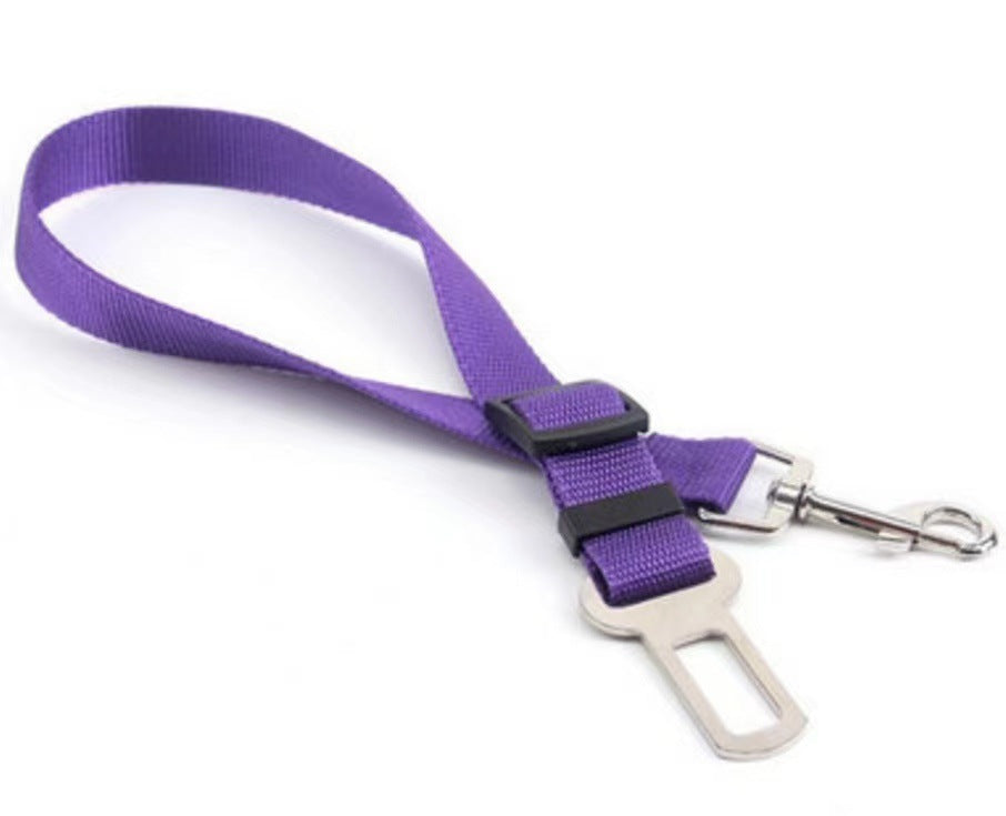 Retractable Dog Safety Belt Car For Pet Supplies Buckle