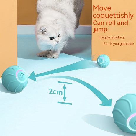 Smart Cat Toys Rolling Ball Pet Owner Interactive Pets Automatic