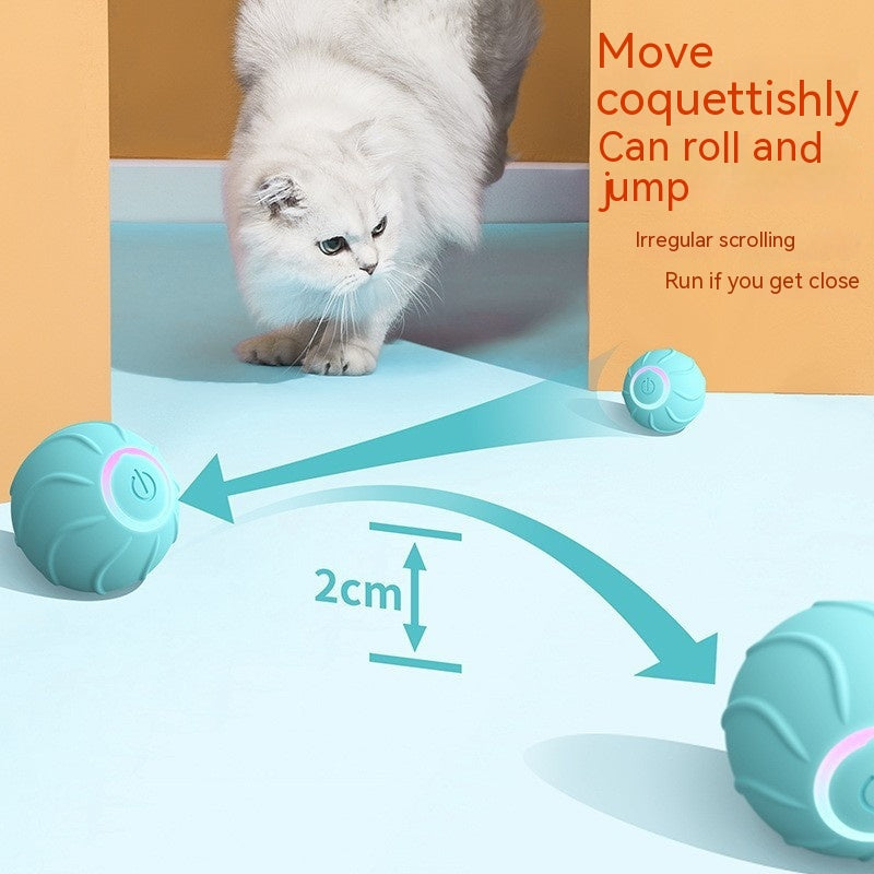 Smart Cat Toys Rolling Ball Pet Owner Interactive Pets Automatic