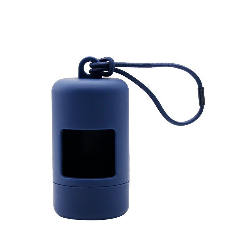 Portable Pvc Poop Bag Dispenser Dog Waste Holder