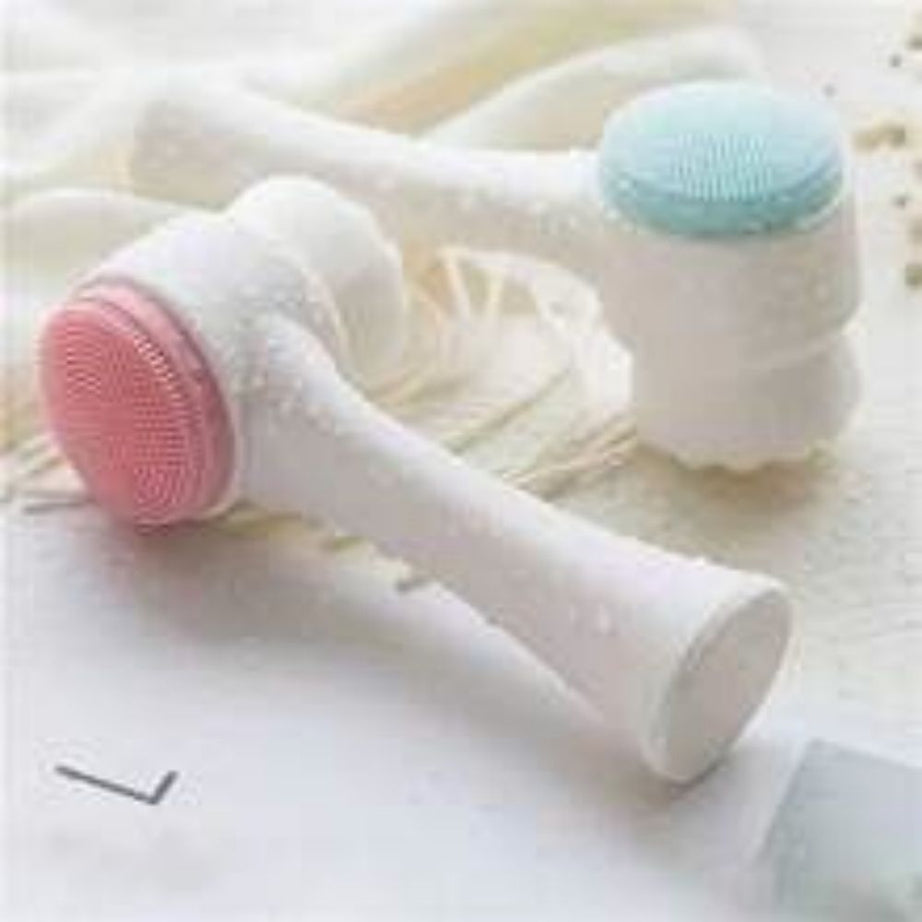 Easy Clean Nylon Pet Paw Brush Gentle Grooming And Massage Tool