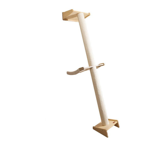 Solid Wood Large Cat Climbing Frame Litter Tree One Shelf