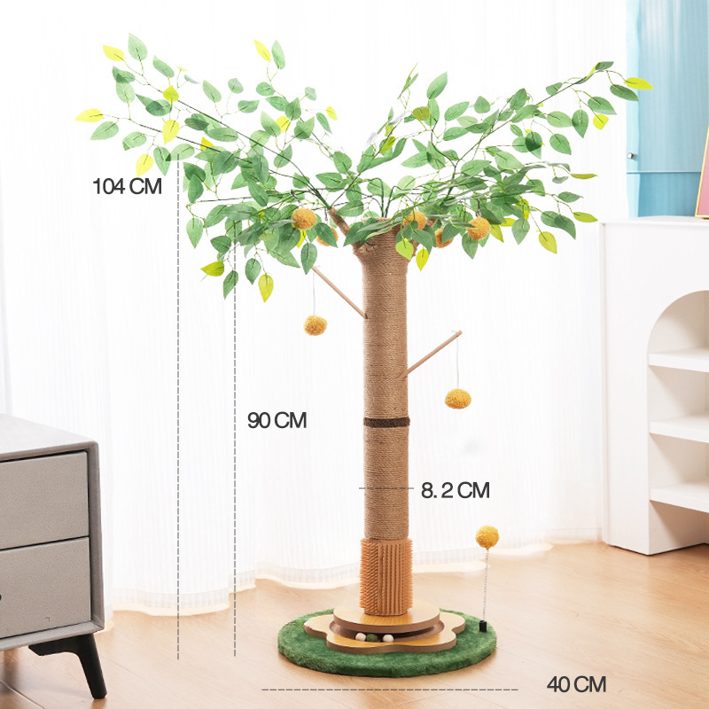 Cat Scratching Post Tall Scratcher Tree For Indoor Cats Adults