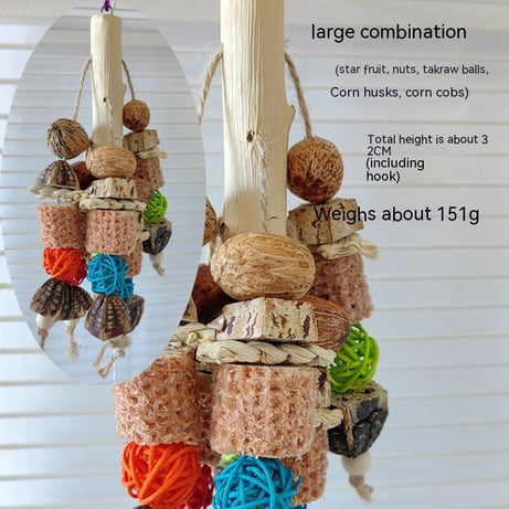 Parrot Toys Bite Supplies Bird Stand Rod Cage