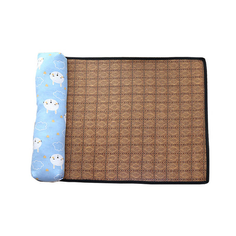 Cooling Mat For Pets Ice Silk Pad For Cats And Dogs To Beat The